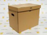Szidibox Karton Archiváló doboz, hullámkarton, kartondoboz 430x330x300mm (SZID-00090)