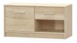 Mobikon Comoda din mdf maro stejar sonoma Teyo 83.4x34.3x42.5 cm (0000186560) Comoda