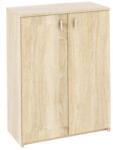 Mobikon Comoda 2 usi mdf natur stejar sonoma Natali 64x31.8x85 cm (0000189247) Comoda