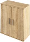 Mobikon Comoda 2 usi mdf natur stejar sonoma Resita 70.6x35x79.5 cm (0000263132) Comoda