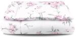 Baby Nellys 2-dílná pat de copil setat cu căptușeală, Flamingo - roz Lenjerii de pat bebelusi‎, patura bebelusi