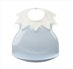 ThermoBaby Arlequin műanyag előke - Baby Blue - pindurka