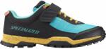 Specialized - pantofi ciclism MTB XC Rime 1.0 - negru galben Brassy albastru deschis Lagoon (61522-51)