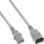 InLine Cablu prelungitor alimentare C13 la C14 1m Gri, Inline IL16501A (IL16501A)
