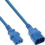 InLine Cablu prelungitor alimentare C13 la C14 0.3m Albastru, Inline IL16503B (IL16503B)