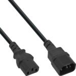 InLine Cablu prelungitor alimentare C13 la C14 0.3m Negru, Inline IL16603A (IL16603A)