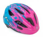 AUTHOR Star Rider Inmold 212 Gyerek Bukósisak (pink, rózsaszín/kék)