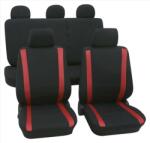Petex Set complet huse scaune universale negru-rosu Samoa PETEX (31274812PX)