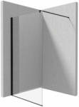Deante Kerria Plus paravan prindere telescopica / walk-in 110 cm finisaj negru (KTS_N31P)