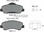 TEXTAR set placute frana, frana disc TEXTAR Q+ 2525004 (2525004)