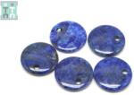  Pandantiv Lapis Lazuli Natural cu Gaura Disc - 25x25x6 mm - 1 Buc