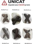  Staurolit - Piatra Crucii Bruta Naturala 38-42 x 33-36 x 13-17 mm - ( XL ) - 1 Buc