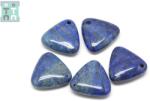  Pandantiv Lapis Lazuli Natural cu Gaura Triunghi - 29x30x9 mm - 1 Buc