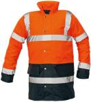 CERVA SEFTON kabát HV narancs/sötétkék L (0301007390003)