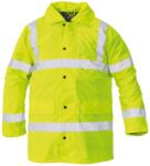 CERVA SEFTON kabát HV sárga L (0301007379003) - munkaruhatrade