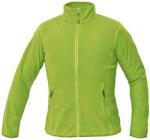 CERVA GOMTI női polár kabát zöldcitrom M (0301029117002) - munkaruhatrade