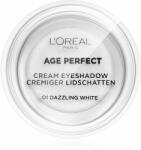L'Oréal Paris Age Perfect Cream Eyeshadow krémes szemhéjfestékek árnyalat 01 - Dazzling white 4 ml