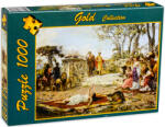 Gold Puzzle Collection Puzzle Gold Puzzle din 1000 de piese - Imblanzitorul leului (60812) Puzzle