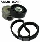 SKF Set curea transmisie cu caneluri SKF VKMA 34210 (VKMA 34210) - automobilus