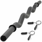 MAXXIVA® Súlyzórúd rúgós zárral fekete 120 cm (ZFF38386)