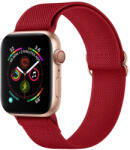  Curea din NYLON Apple Watch 7 (41 mm) / 6 / SE / 5/4 (40 mm) / 3/2/1 (38 mm) visiniu