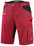 CXS Pantaloni scurți de lucru CXS STRETCH - Roșie / neagră | 50 (1060-027-260-50)