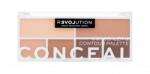 Revolution Relove Conceal Me Concealer & Contour Palette konturovací paletka 11, 2 g pentru femei Medium