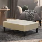 vidaXL Taburet, crem, 78x56x32 cm, piele ecologică (337769) Canapea