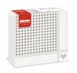 FATO Sztár szalvéta Shabby Dove-grey 2 rétegű 38x38cm 40szál/csomag (82975100) - alphadenthigienia