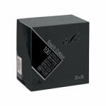 INFIBRA Szalvéta 25x25cm fekete 2réteg 100lap/csomag (I0341)