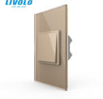 LIVOLO Intrerupator mecanic dublu cruce 2M, Standard italian Livolo (VL-2FCMM10A-1AP)