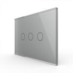 LIVOLO Intrerupator tactil Livolo triplu standard italian serie noua (VL-FC3-3G-P903-3I)