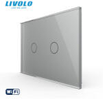 LIVOLO Intrerupator tactil dublu wireless Livolo, standard italian -serie noua (VL-FC2R-3G-P902-3I)