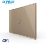 LIVOLO Intrerupator tactil simplu wireless Livolo, standard italian -serie noua (VL-FC1R-3G-P901-3A)