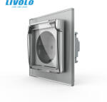 LIVOLO Priza Schuko Livolo cu protectie impotriva apei si panou sticla (VL-C7-C1EUWF-15)