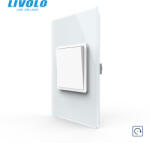 LIVOLO Intrerupator mecanic simplu reset revenire 2M, Standard italian Livolo (VL-FCMH-2WP-P9E)