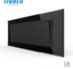 LIVOLO Intrerupator mecanic cap scara 4 posturi cu rama sticla 6 7 M Livolo (VL-4FCMKS-2BP/1BP-P9E)