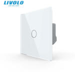 LIVOLO Intrerupator simplu cu touch Livolo serie noua (VL-FC1-2G-W)