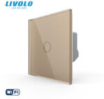 LIVOLO Intrerupator simplu wireless cu touch Livolo serie noua (VL-FC1R-2G-A)