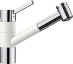 BLANCO Baterie granit bucatarie Blanco TIVO S aspect bicolor si dus extractibil (517613)