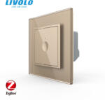 Livolo Intrerupator simplu smart Livolo protocol ZIGBEE control din aplicatia mobila (VL-FC1Z-2AP-P7E)