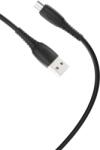 XO NB-P163 micro USB adatkábel (Fekete) - 1 m, 2.4A