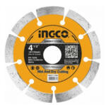 INGCO Disc diamantat intrerupt, segmentat 115mm, 125mm, 180mm, 230mm (DMD011802M) Disc de taiere