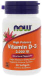 NOW Vitamina D3, 2000 IU, Now Foods, 30 softgels