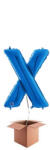 Grabo Balon folie litera X albastru 66 cm - articole-petreceri - 54,99 RON