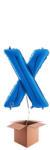 Grabo Balon folie litera X albastru 66 cm