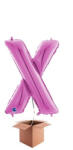 Grabo Balon folie litera X Roz 66 cm - articole-petreceri - 54,99 RON