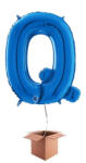 Grabo Balon folie litera Q albastru 66 cm - articole-petreceri - 54,99 RON