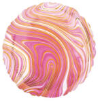 Amscan Anagram Balon folie efect marbelz marmura roz 43 cm - articole-petreceri - 19,99 RON