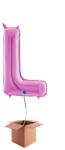 Grabo Balon folie litera L Roz 66 cm - articole-petreceri - 54,99 RON